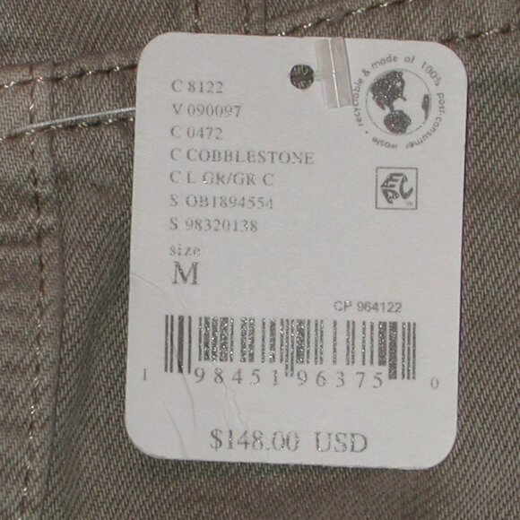 Free People Good Luck Overalls Women's Size Medium Cobblestone NWT $148 - Picture 7 of 8